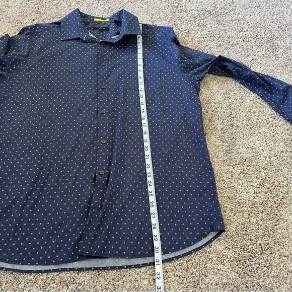 Ted Baker London Men’s Button Down Casula Printed Shirt - Picture 10 of 12